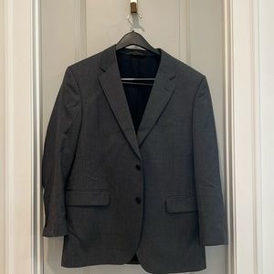 Jos. A Bank Travelers Collection 42R suit grey